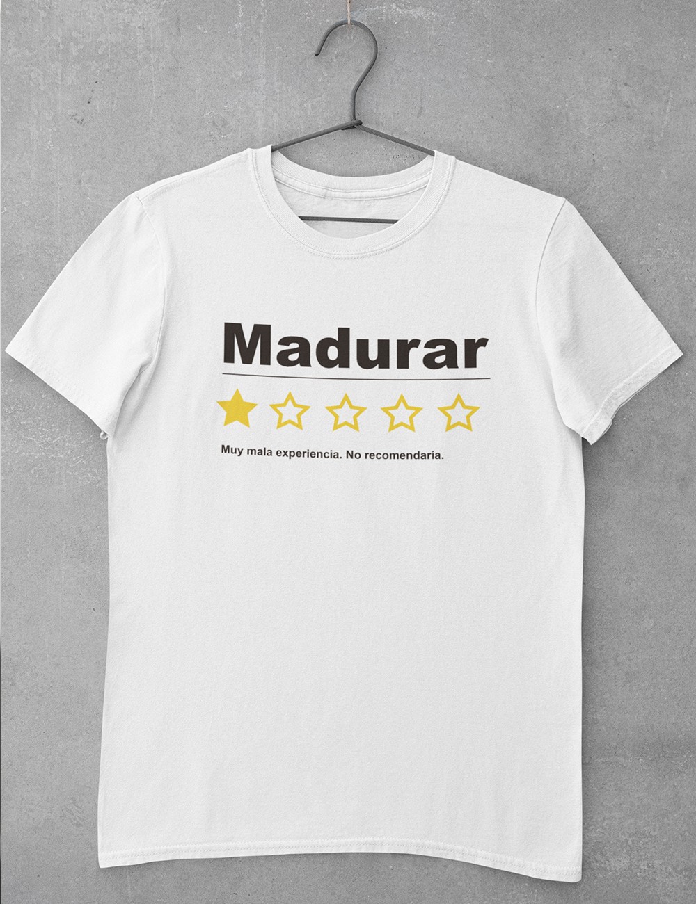 Camiseta Hombre Manga Corta Madura